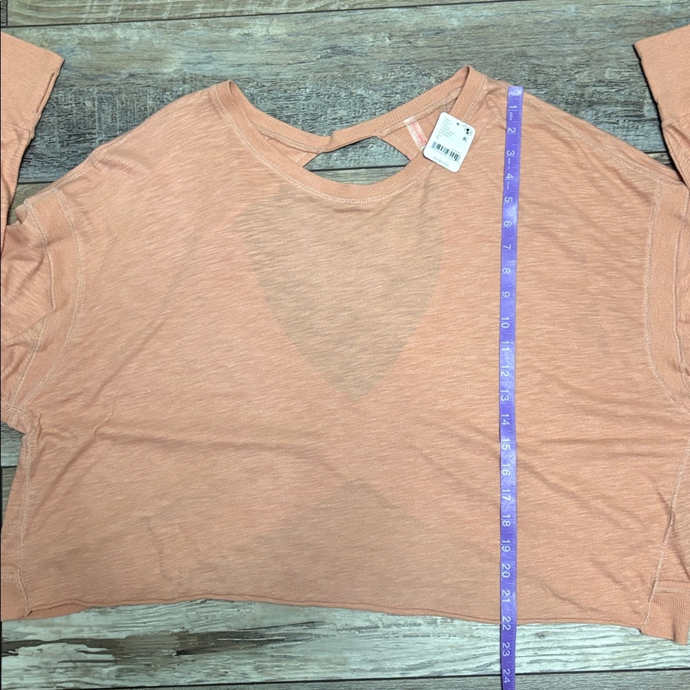 NWT FP Movement My Time Layer Long Sleeve Petal Large - Picture 8 of 12